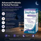 HealthAid SleepProbio Supplement ingredients list