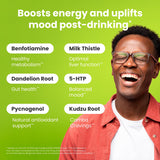 Healthbiotics NoMoreDrinks Milk Thistle Supplement ingredients list