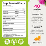 Healthbiotics NoMoreDrinks Milk Thistle Supplement side view