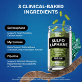 Healthbiotics Sulforaphane Organic Broccoli Supplement 191g capsules