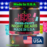Healthergize Hemp Gummies assorted flavours pack