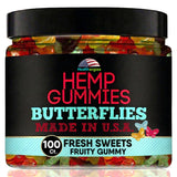 Healthergize Hemp Gummies for Sleep bottle front view