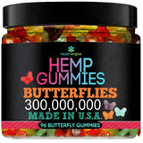 Healthergize Hemp Gummies for Sleep & Calm bottle front view