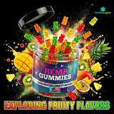Healthergize Hemp Gummies Green Apple flavour