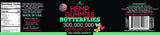 Healthergize Hemp Gummies packaging with flavour list