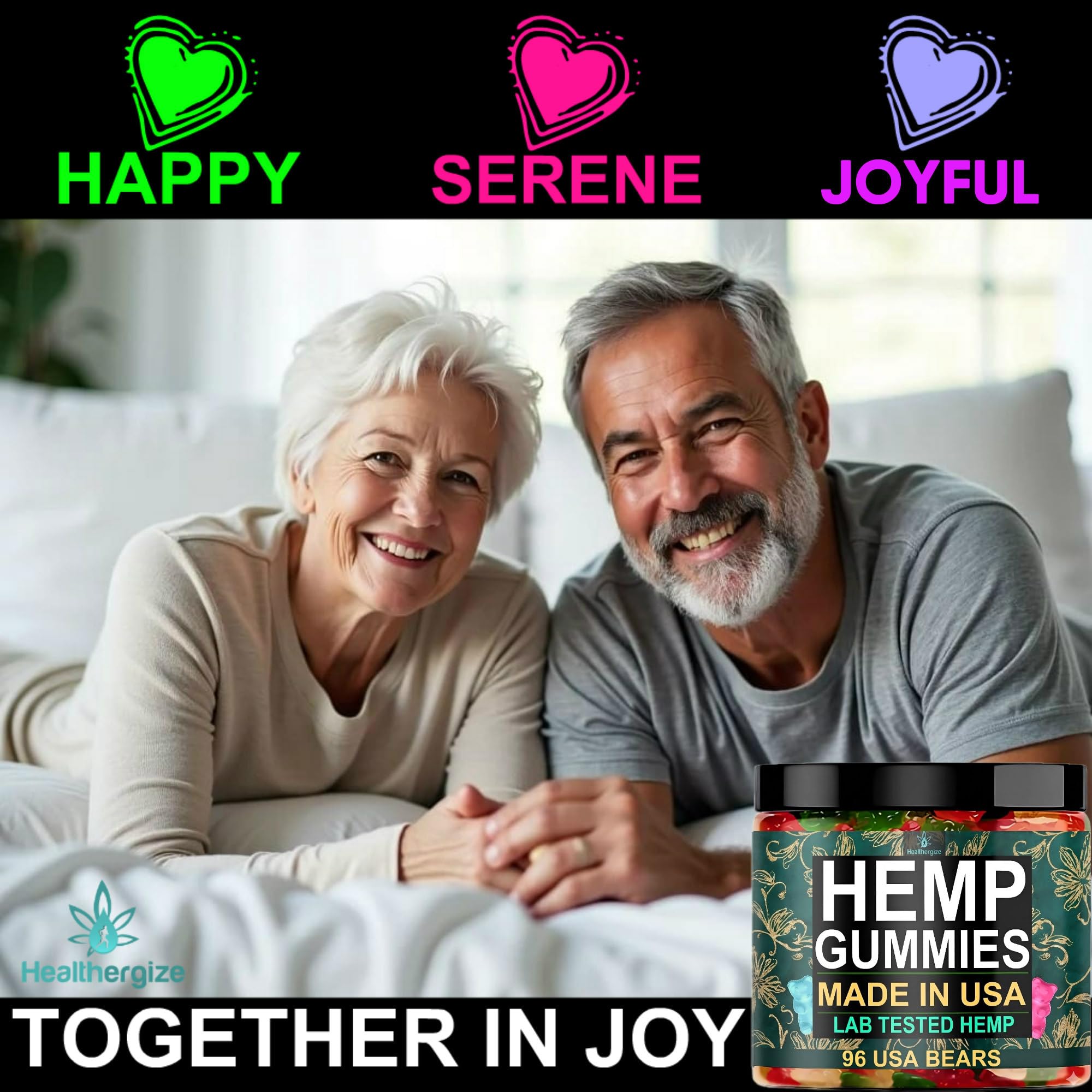 Healthergize Hemp Gummies Pineapple flavour