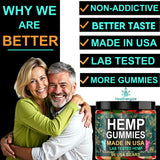 Healthergize Hemp Gummies Strawberry flavour
