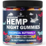 Healthergize Hemp Oil Gummies front view with packaging