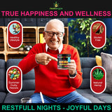 Healthergize Hempseed Oil Gummies with ingredients