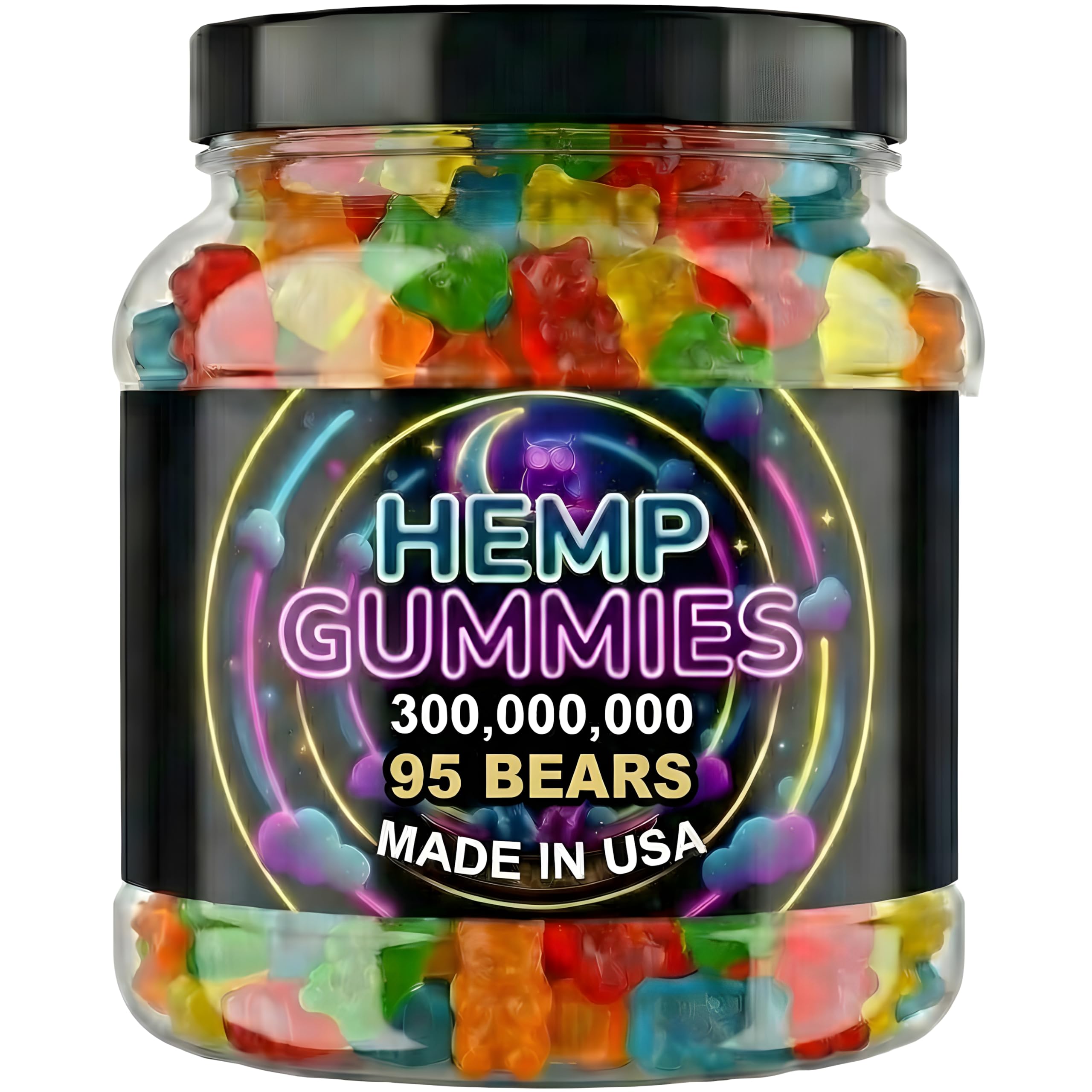 Healthergize Omega 3-6-9 Gummy Bears front view