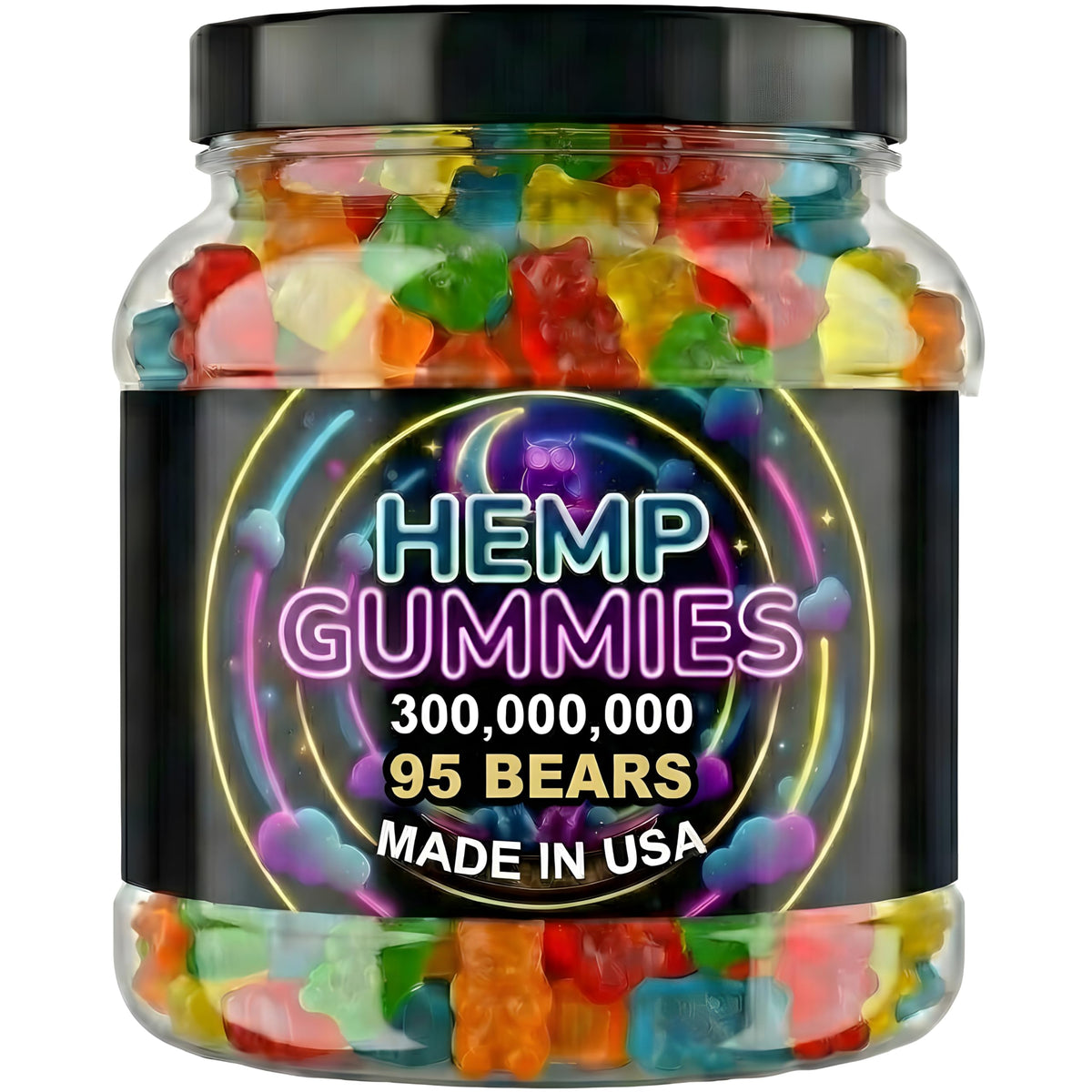Healthergize Omega 3-6-9 Gummy Bears front view