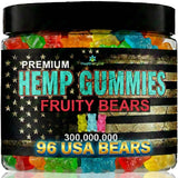Healthergize Omega 3-6-9 Hemp Gummies front view
