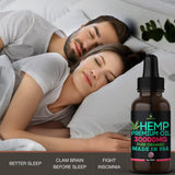 Healthergize Organic Hemp Seed Oil with dropper
