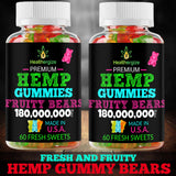 Healthergize Premium Hemp Gummies with a calming environment