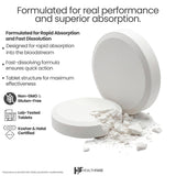Healthfare Lithium Orotate vegetarian tablet format
