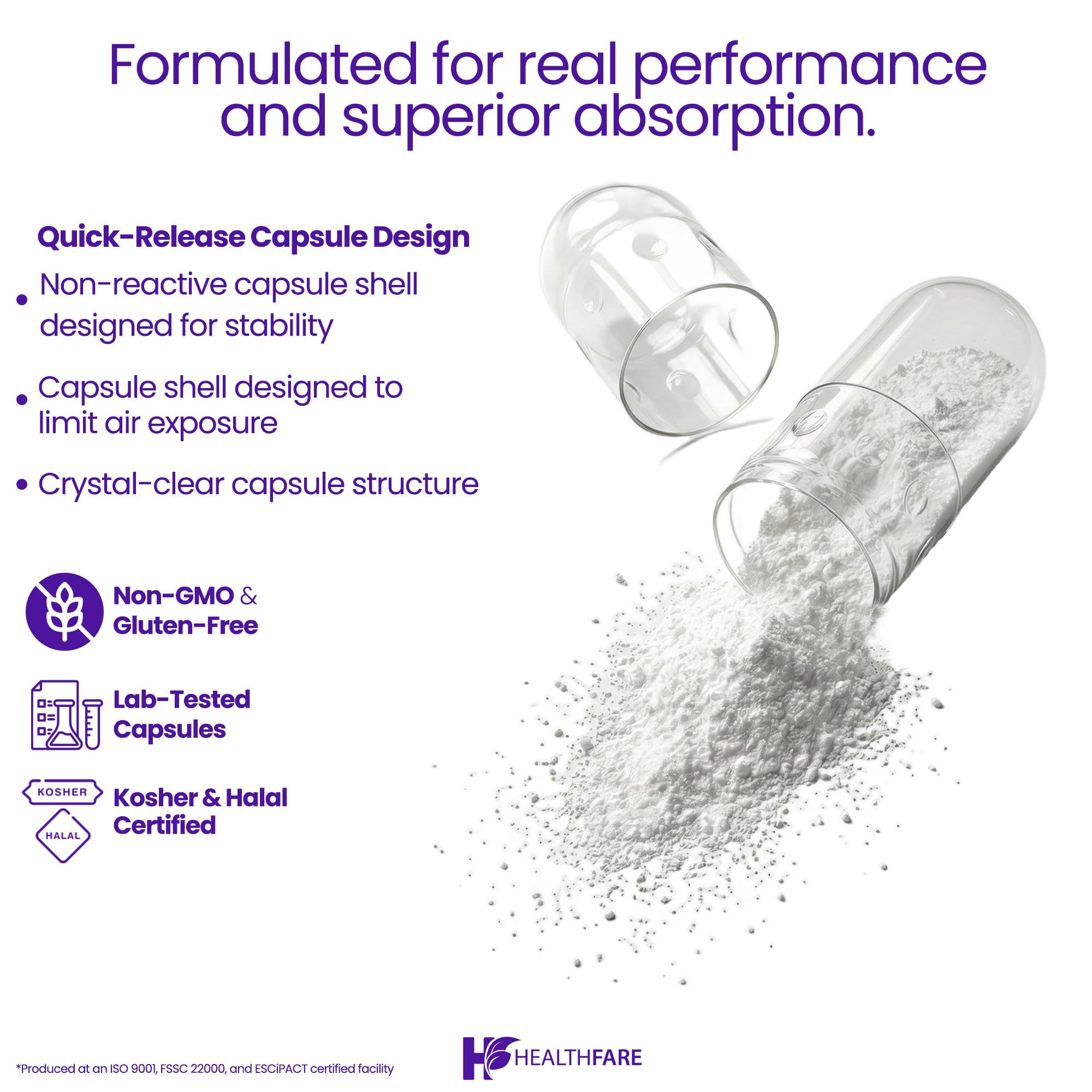 Healthfare Melatonin 60mg bottle with label