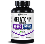 Healthfare Sleep Supplement Capsules front view with packaging