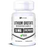 Healthfare Trace Mineral Tablets 5mg Lithium Orotate front view