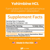 Healthfare Yohimbe 240 vegan capsules