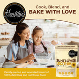 Healthier Comforts Sunflower Lecithin Powder for DIY skincare