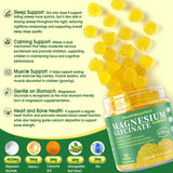 HealthNovaTech Magnesium Gummies pineapple flavour close-up