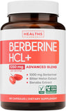 Healths Harmony Berberine HCL Plus Supplement 1000mg front view