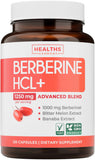 Healths Harmony Berberine HCL Plus Supplement front view