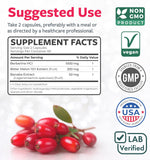 Healths Harmony Berberine HCL Plus Supplement ingredients list