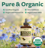 Healths Harmony Black Seed Oil 240g bottle with label