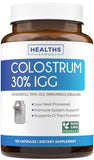 Healths Harmony Bovine Colostrum 120 Capsules front view