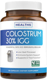 Healths Harmony Bovine Colostrum Capsules 1000mg front view