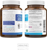 Healths Harmony Bovine Colostrum Capsules 1000mg with a measuring spoon