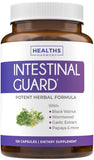 Healths Harmony Garlic Intestinal Guard supplement bottle front view