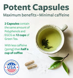 Healths Harmony Green Tea 98% Extract Capsules packaging
