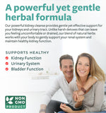 Healths Harmony Kidney Cleanse Capsules side view showing dosage