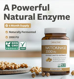 Healths Harmony Nattokinase 100mg Capsules side view