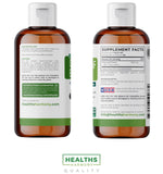 Healths Harmony Olive Leaf Extract 1500mg liquid with ingredients list