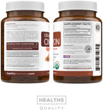 Healths Harmony Organic Ceylon Cinnamon bottle with a measuring spoon