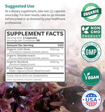 Healths Harmony Sea Moss Supplement ingredients list