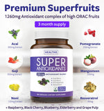 Healths Harmony Super Antioxidants 331g side view