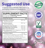 Healths Harmony Super Antioxidants 60 Capsules opened with capsules visible