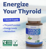 Healths Harmony Thyroid Support Supplement bottle side view