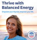 Healths Harmony Thyroid Support Supplement capsules on a table