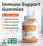 Healths Harmony Vitamin C Gummies 500mg bottle with label