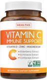Healths Harmony Vitamin C Supplement 500mg front view