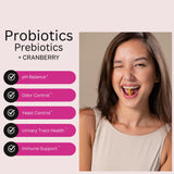 Healthy Babe probiotic capsules vegan formula label