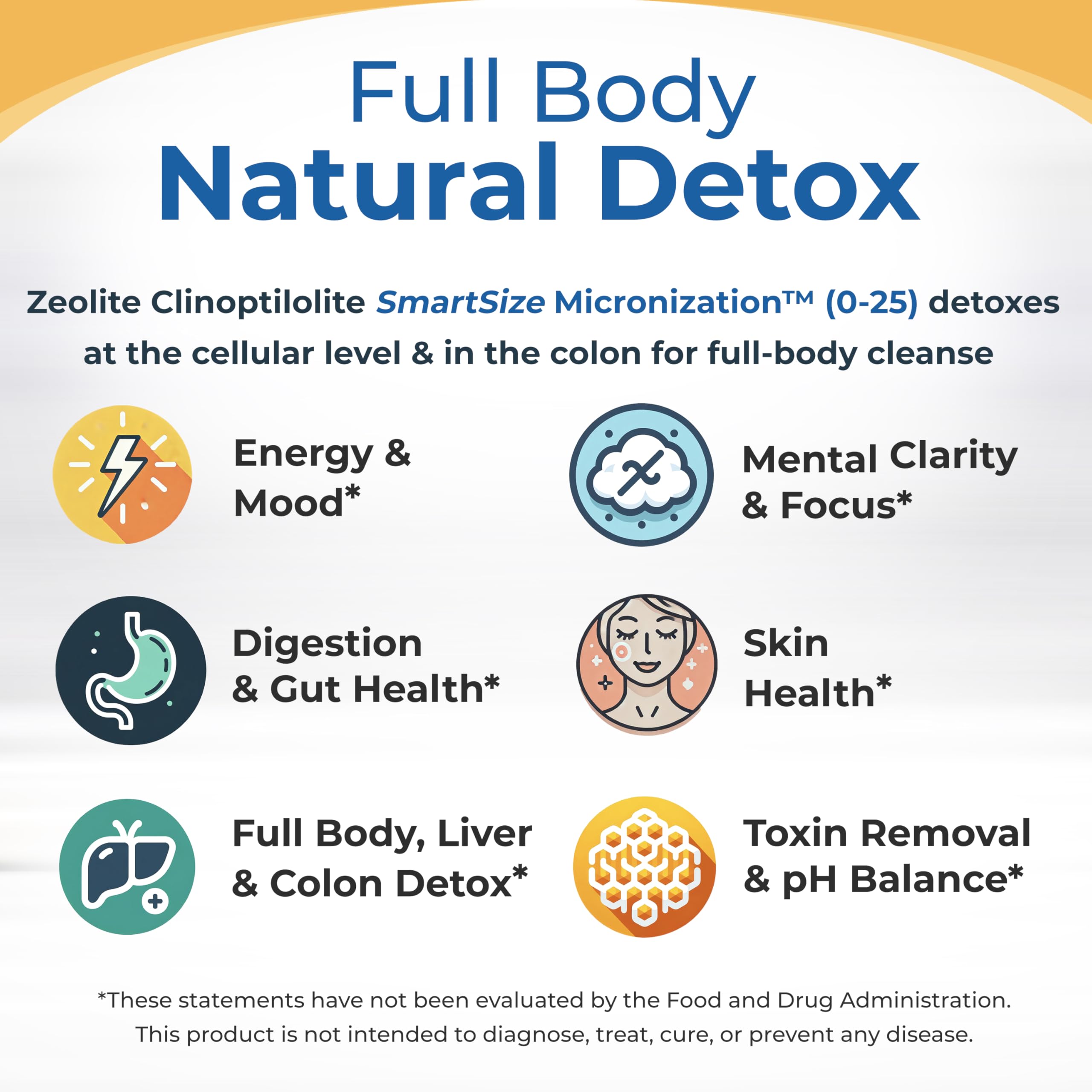 Healthy by Nature HolyLand Zeolite 200g product powder close-up