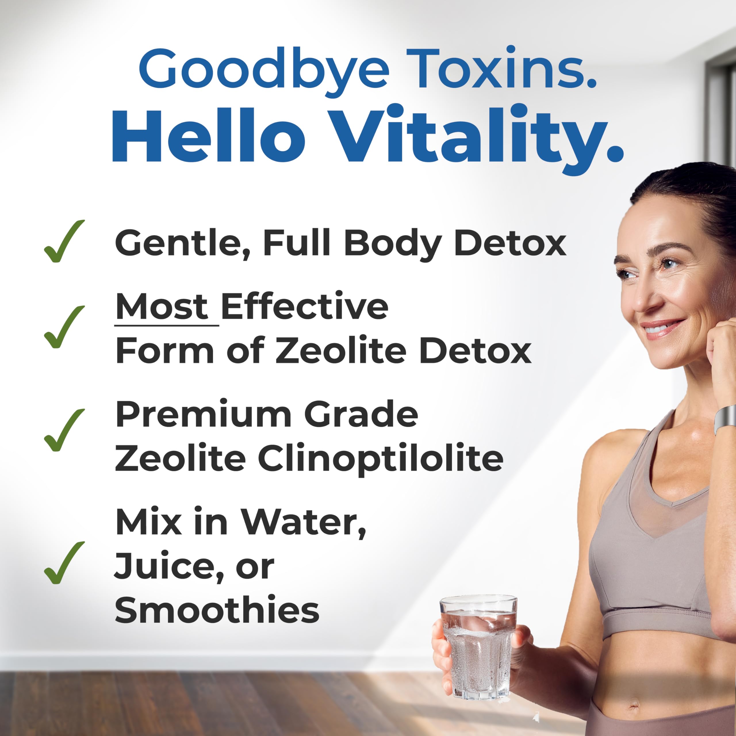 Healthy by Nature HolyLand Zeolite 200g product scoop