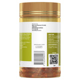 Healthy Care Super Lecithin 1200mg Capsules back view with nutritional information