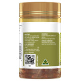 Healthy Care Super Lecithin 1200mg Capsules side view showing capsule size